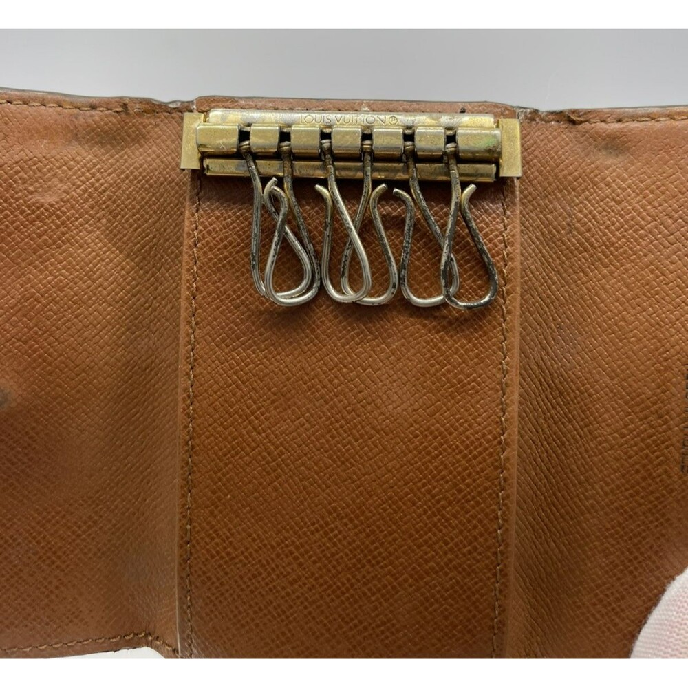 Louis Vuitton Monogram Multicles 6 Ring Key Case Brown/50 - Picture 4 of 7